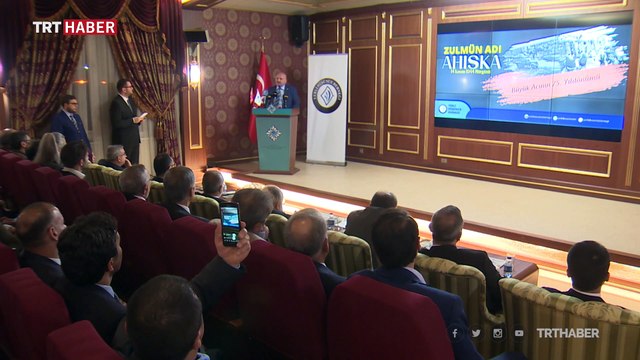 Ahıska Türklerinin acı dolu günleri Zulmün Adı Ahıska konferansında anlatıldı
