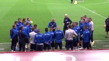 (TEKRAR) İzlanda Milli Takımı, Türkiye maçı hazırlıklarını tamamladı