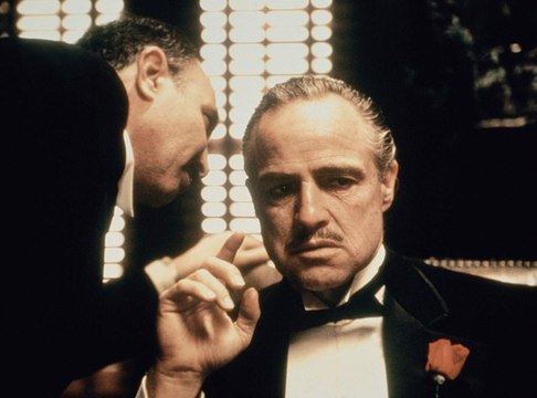 The Godfather movie (1972) Marlon Brando, Al Pacino, James Caan
