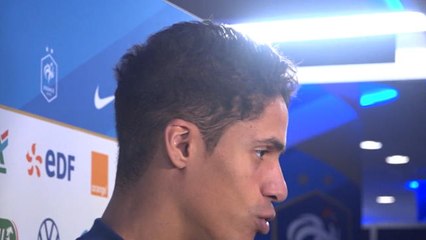 Bleus - Varane : "L'essentiel est fait"