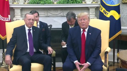 (TEKRAR) Erdoğan-Trump görüşmesi (2) - WASHİNGTON