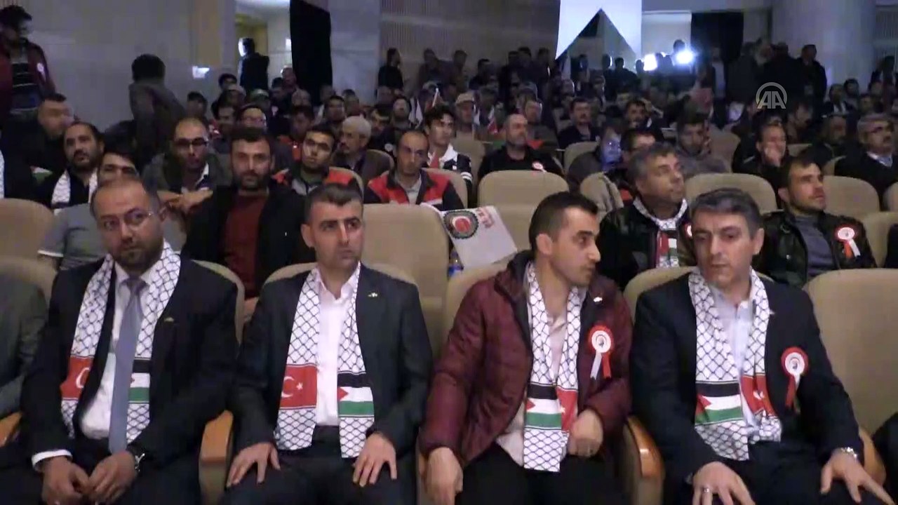 (TEKRAR) Hak-İş Başkanı Arslan: 'Kudüs de bizim davamızdır' - KONYA