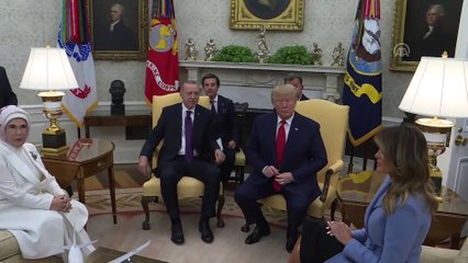 (TEKRAR) Erdoğan-Trump görüşmesi (1) - WASHİNGTON