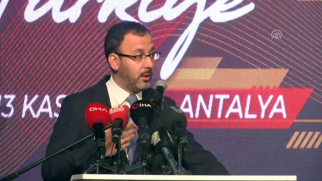 (TEKRAR) Bakan Kasapoğlu: 'Spor turizminde marka ülke olmamız önünde hiçbir engel yok' - ANTALYA