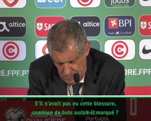 Portugal - Santos : "Je ne suis jamais surpris par Cristiano"