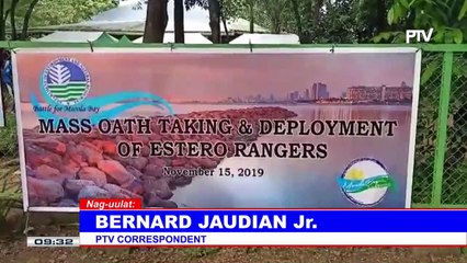 Estero Rangers, manunumpa ngayong araw