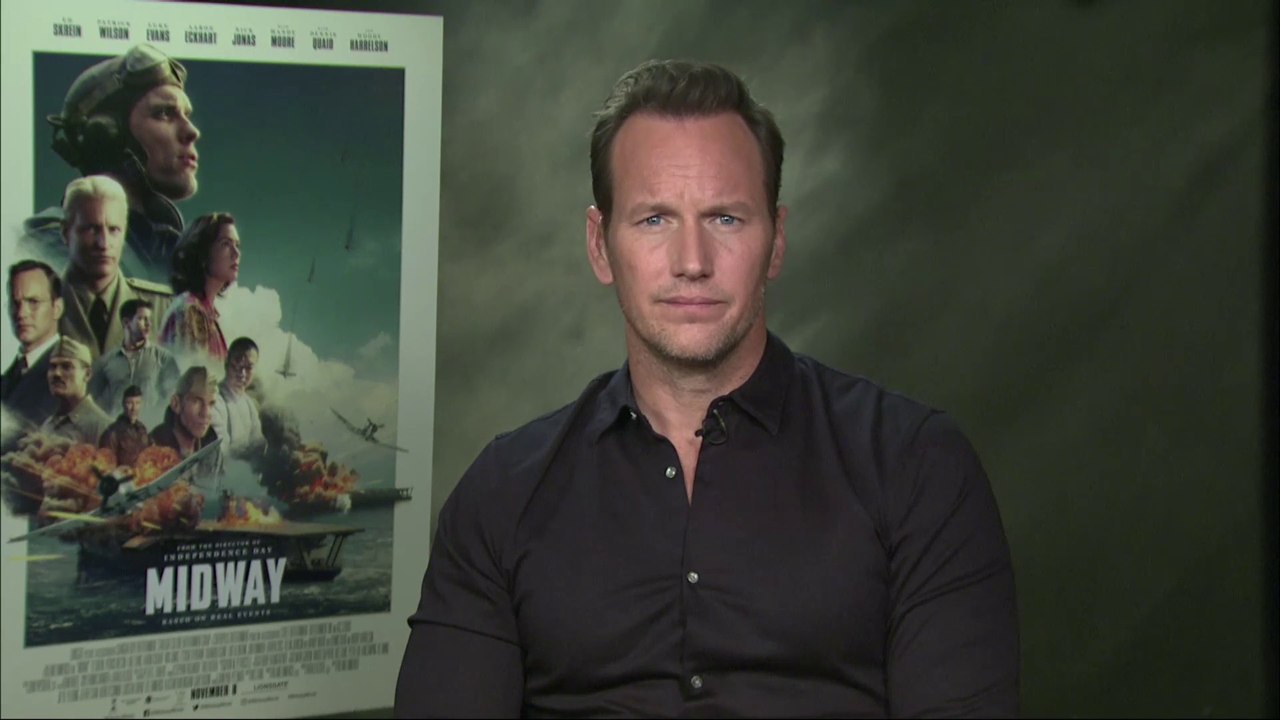 IR Interview: Patrick Wilson For "Midway" [Lionsgate]
