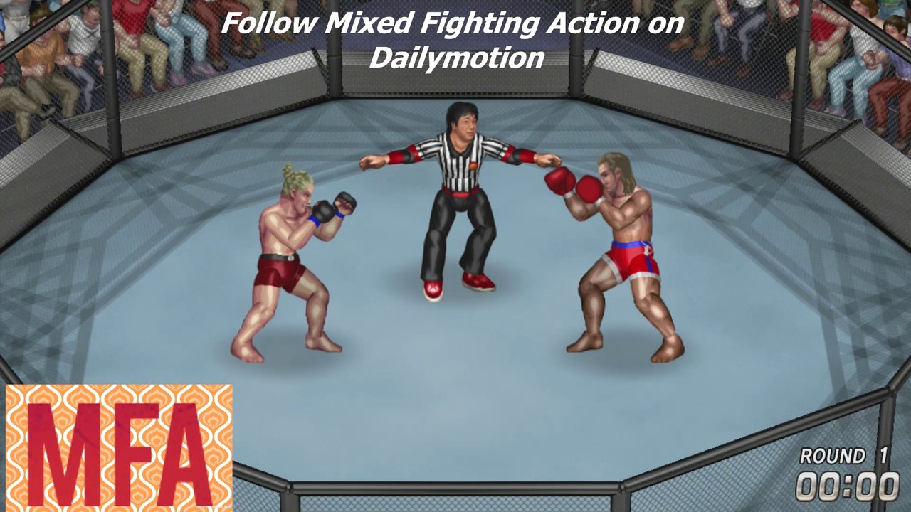 Valentina Vs. David Newton Mixed Fighting