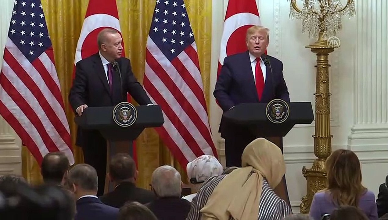 (TEKRAR) Trump: 'Cumhurbaşkanı Erdoğan'ın da Kürtlerle çok iyi ilişkisi var, Türkiye’de de çok fazla Kürt var ve her türlü imkanları var' - WASHINGTON