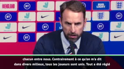Angleterre - Southgate : "Aucun joueur anglais ne devrait se faire huer"