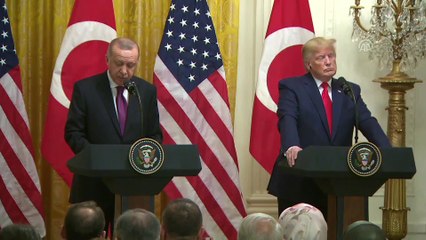 (TEKRAR) Erdoğan: 'Görüşmelerimizde, FETÖ'nün ABD'deki mevcudiyetinin sona erdirilmesi yönündeki talebimizi ve beklentilerimizi bir kez daha vurguluyoruz' - WASHİNGTON