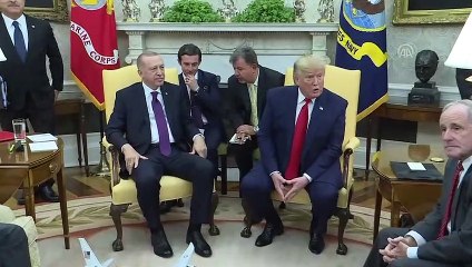 (TEKRAR) Cumhurbaşkanı Erdoğan, Cumhuriyetçi senatörlerle Beyaz Saray'da buluştu - WASHİNGTON