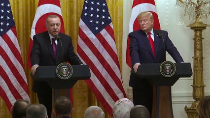 (TEKRAR) Erdoğan: '(Trump'ın Erdoğan'a gönderdiği mektup) Mektupları bugün Sayın Başkan'a tekrar takdim ettim'- WASHİNGTON