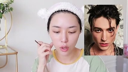 【Ezra miller仿妆】我花了2小时捏了个腮帮子 男人妆真的好难啊！Ezra miller inspired makeup [仇仇-qiuqiu]