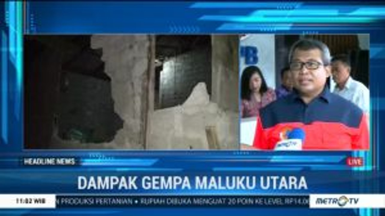 Hingga Siang Ini, Terjadi 87 Kali Gempa Susulan di Malut