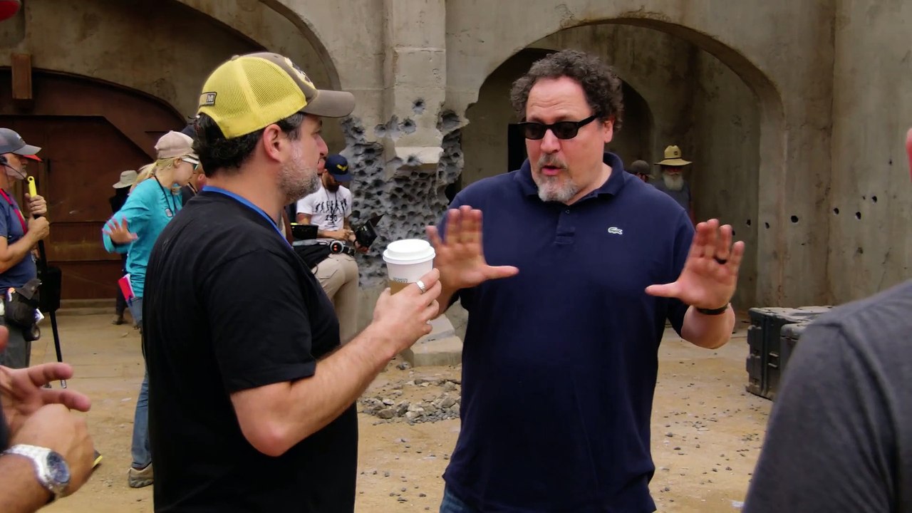 Sur le tournage de The Mandalorian