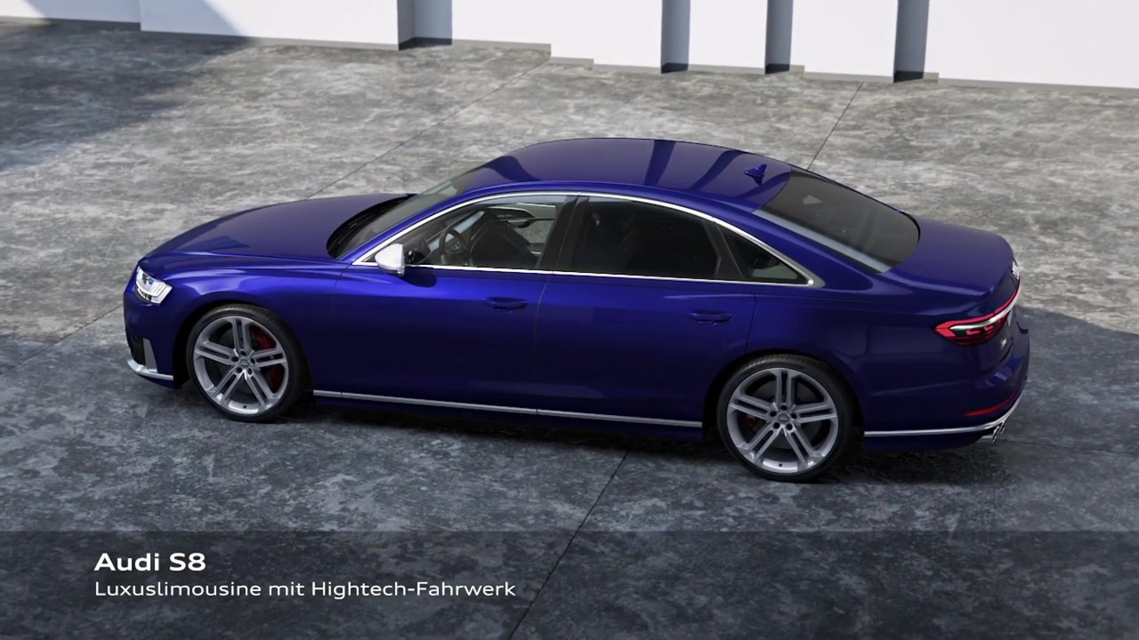 Der neue Audi S8 Aktivfahrwerk Animation