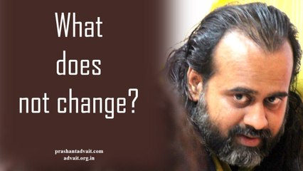 Acharya Prashant, with students: What does not change?