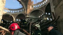 Gaziantep'te cami inşaatında çöken iskelenin altında kalan inşaat mühendisi aranıyor (1)