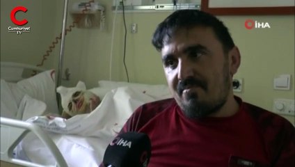 Tüp patlaması sonucu yandı
