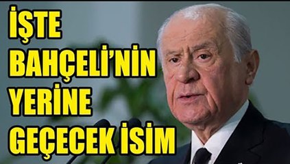Gündemi sarsacak sözler! 'AKP'li bakan MHP'nin başına geçiyor'