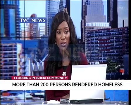 Floods render more than 200 persons homeless in Isheri community