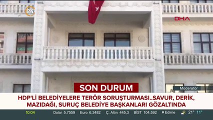 HDP'li 4 belediye başkanı gözaltına alındı