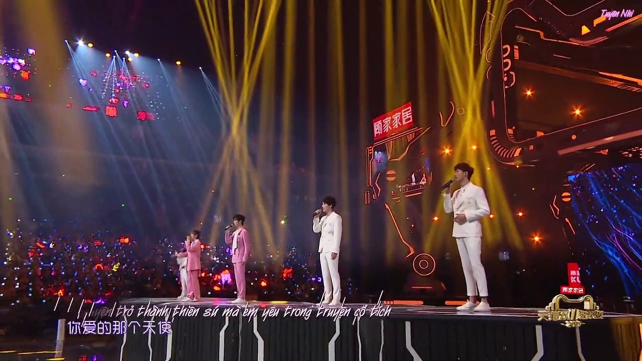 Vietsub Đồng Thoại - Team Trần Tình Thiếu Niên - Đêm cuồng hoan 11.11.2019