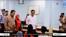 Jokowi Sidak Layanan BPJS Kesehatan di RSUD Abdul Moeloek Lampung