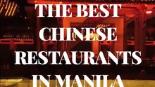 The Best Chinese Restaurants in Manila