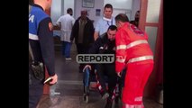 Report TV - Përplasjet te Unaza e Re, një nga policët e lënduar te Spitali i Traumës