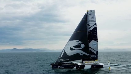 Franck Cammas nous parle de la course le Brest Atlantiques