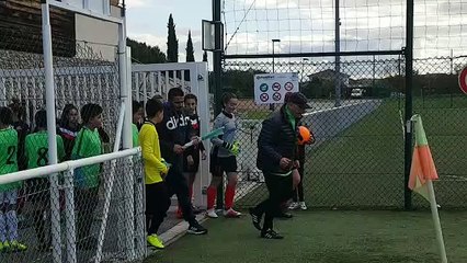 PROTOCOLE OFFICIEL D'AVANT MATCH POUR LES U13F !!!