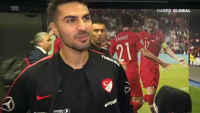 Milli yıldız Mehmet Zeki Çelik Haber Global mikrofonlarına konuştu