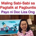 Maling Sabi-Sabi sa Pagtatalik at Pagbubuntis - ni Doc Liza Ong