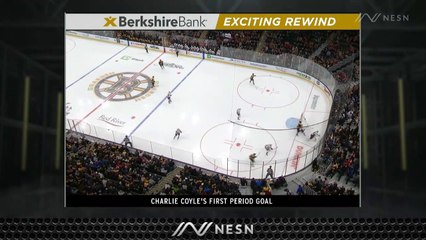 Danton Heinen's Heads Up Play Helps Lead To Charlie Coyle's Early Goal