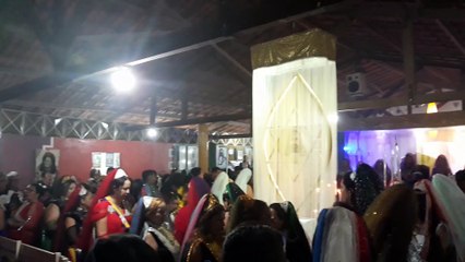 Início do ritual de elevação de Espadas no Alzan do Amanhecer