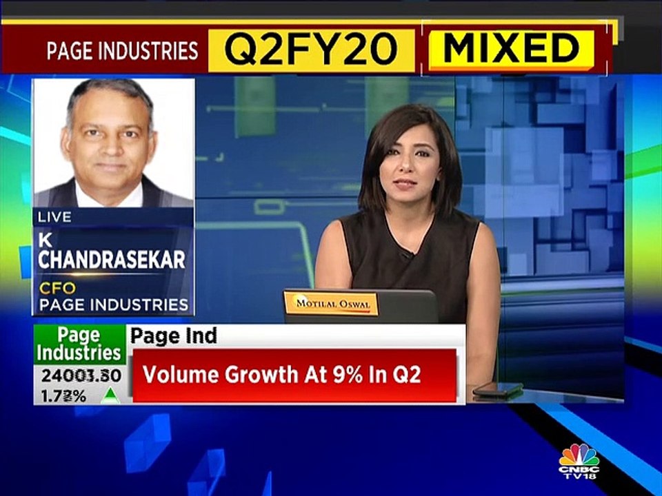 Company prepared for double-digit volume growth, says Page Industries
