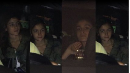 Spotted Alia Bhatt at Sanjay Leela bhansali’s office