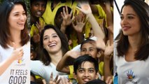 Tamannaah Bhatia Celebrated Children’s Day With Hearing And Visually Impaired Children