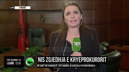 Nis zgjedhja e kryeprokurorit/ Në garë tre kandidatë, Arta Marku, Olsian Çela dhe Fatjona Memçaj
