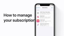 Comment afficher, modifier et annuler des abonnements sur votre iPhone, iPad ou iPod touch - Assistance Apple