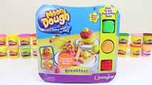 Moon Dough Waffle Breakfast Playset-