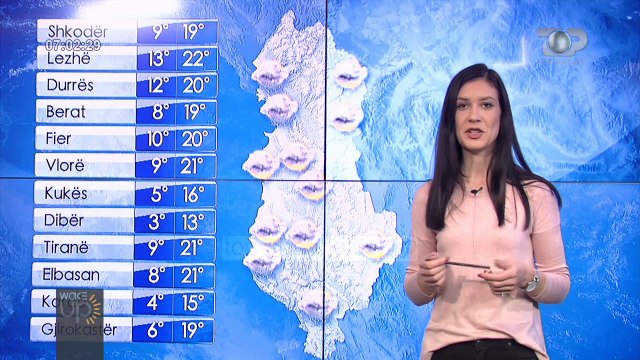 Reshje shiu dhe ulje temperaturash, ky është parashikimi i motit për sot