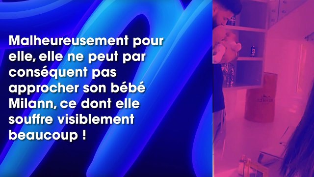 Nabilla Vergara : malade, elle ne peut plus approcher son fils