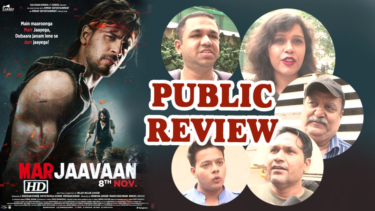 Public Review | Marjaavan | Sidharth Malhotra, RiteishDeshmukh's revenge saga