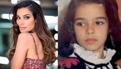 صور أشهر النجمات العربيات والتركيات في سنّ الطفولة
