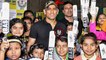 MS Dhoni Spotted With 'Balidaan Badge' During Children's Day Celebrations In Ranchi || Oneindia