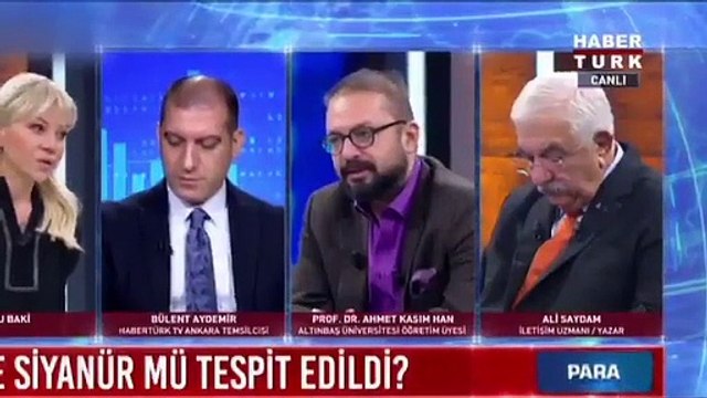 Peş peşe siyanürlü ölümlerin gündeme geldiği programda Sebep ekonomi değil, ekonomi iyi diyen Ahmet Kasım Han'a Ali Saydam'dan uyarı: Ahmet, kaşınma!