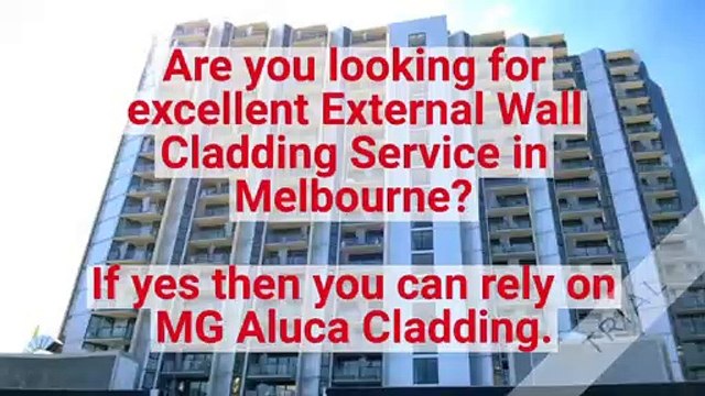 External Wall Cladding in Melbourne